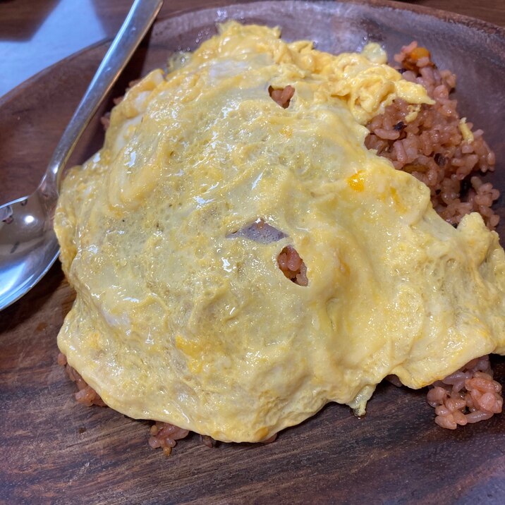 炊飯器で簡単♪トマトジュースでケチャップライス